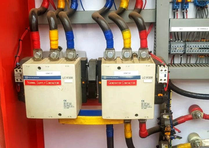 PowerFix ATS and generator contactor panel installation in Ogun State